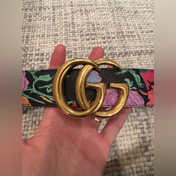 Gucci Floral Print Belt - Picture 2 of 8